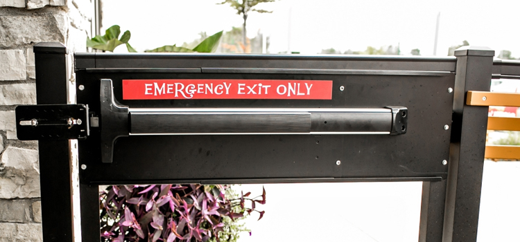 emergency push bar installation in Avocado Heights